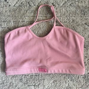 Agent84 neon pink sports bra (one shoulder)